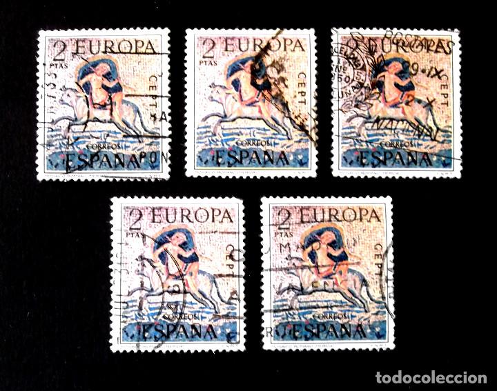 Sellos: 2125, CINCO SELLOS USADOS. EUROPA. - Foto 1