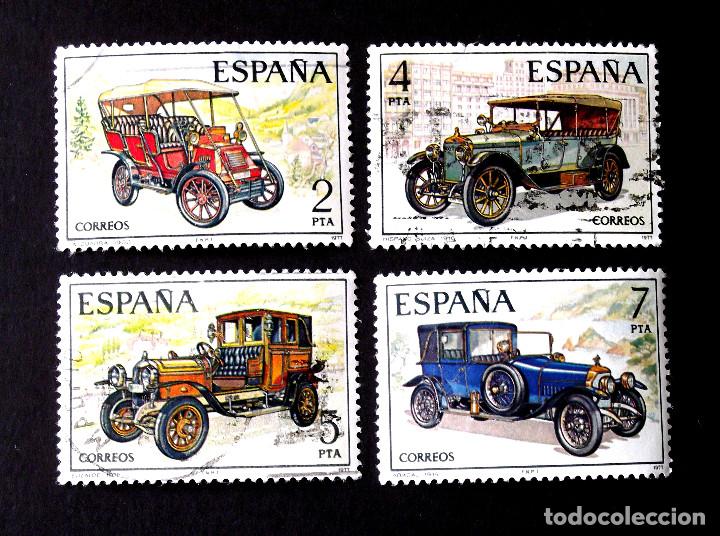 Sellos: 2409-12, SERIE EN USADO. AUTOM&Oacute;VILES. - Foto 1