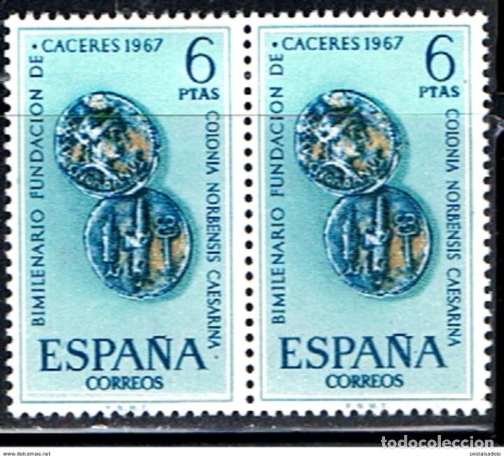 Sellos: ESPA&Ntilde;A // EDIFIL 1829 x 2 // 1967 ... NUEVO - Foto 1
