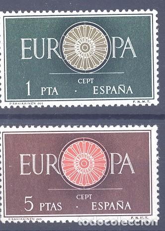 Sellos: ESPA&Ntilde;A SEGUNDO CENTENARIO 1294/95 ** EUROPA - Foto 1