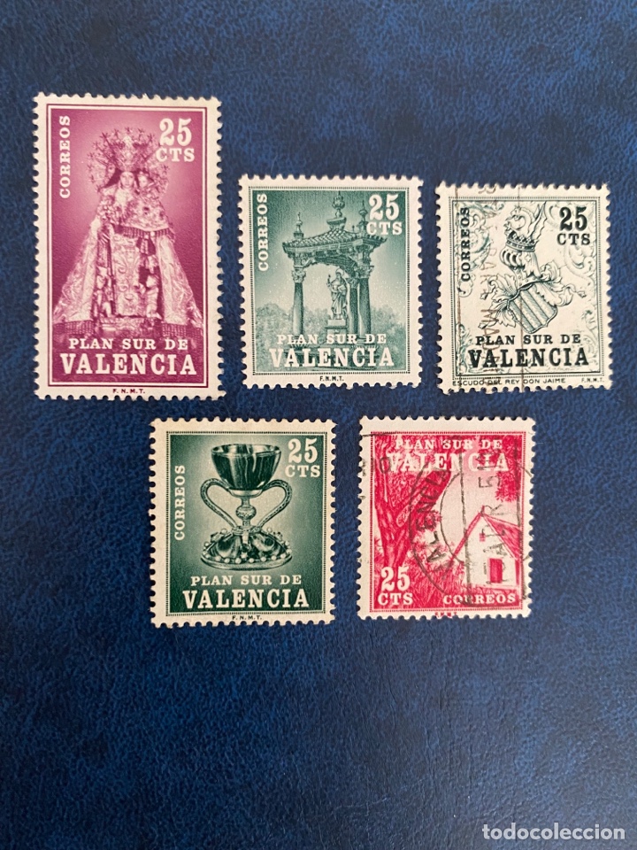 Sellos: Lote sellos Plan Sur Valencia - Foto 1