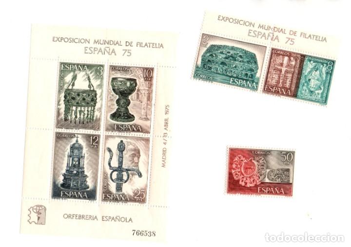 Sellos: HB y SELLOS EMISION ESPA&Ntilde;-75 - Foto 1