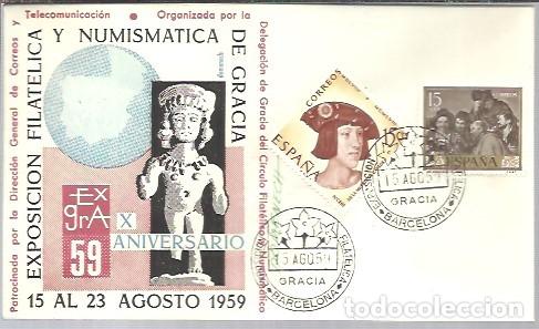 Sellos: MATASELLOS 1959 BARCELONA - Foto 1