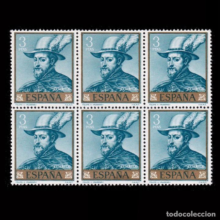 Timbres: Espa&ntilde;a.1962.Rubens.3p Blq 6.MNH Edifil 1436