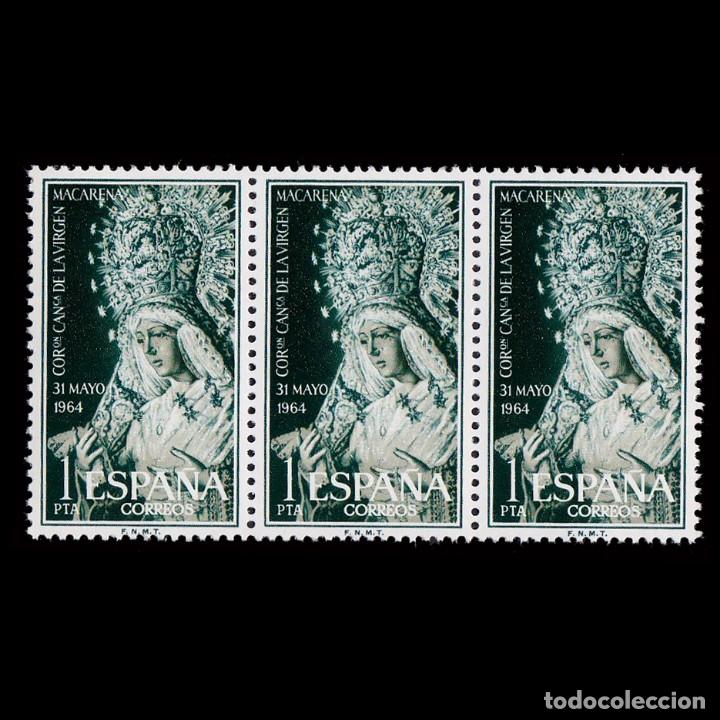 Selos: 1964.Coronaci&oacute;n Macarena.Serie Blq 3.MNH.Edifil.1598