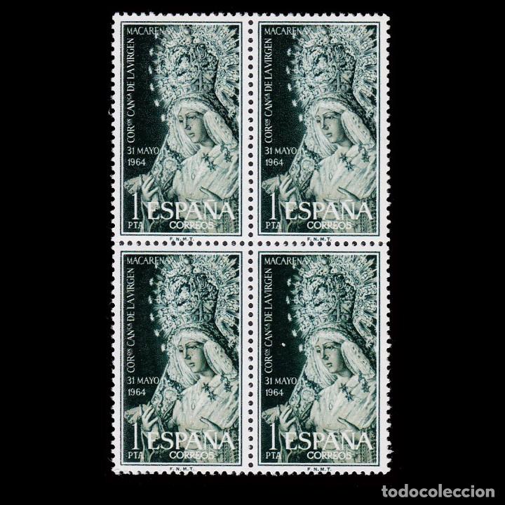 Selos: 1964.Coronaci&oacute;n Macarena.Serie Blq 4.MNH.Edifil.1598