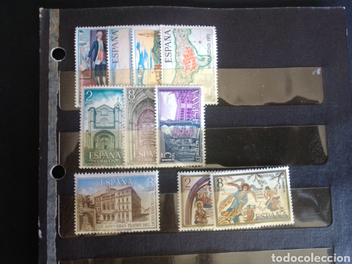Sellos: ESPA&Ntilde;A 2&ordm; CENTENARIO. A&Ntilde;O 1972 COMPLETO.MNH. PERFECTOS. - Foto 2