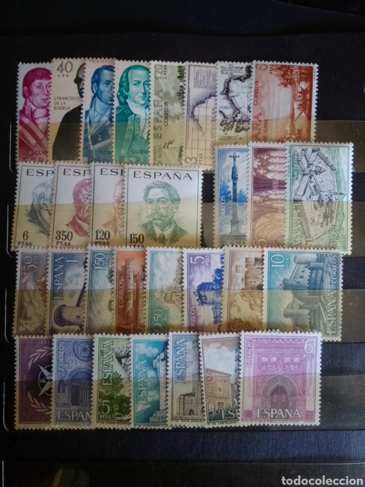 Sellos: ESPA&Ntilde;A. 2&ordm; CENTENARIO. A&Ntilde;O 1967 COMPLETO. MNH. PERFECTOS. - Foto 2