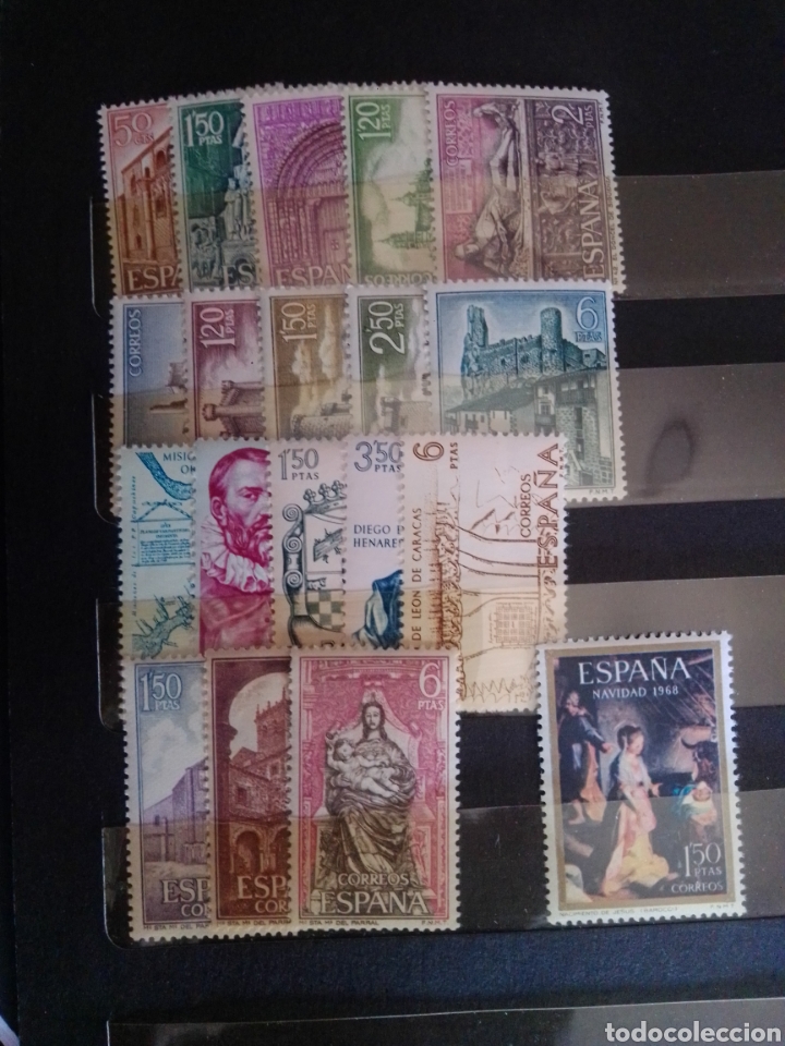 Sellos: ESPA&Ntilde;A. 2&ordm; CENTENARIO. A&Ntilde;O 1968 COMPLETO. MNH. PERFECTOS. - Foto 2