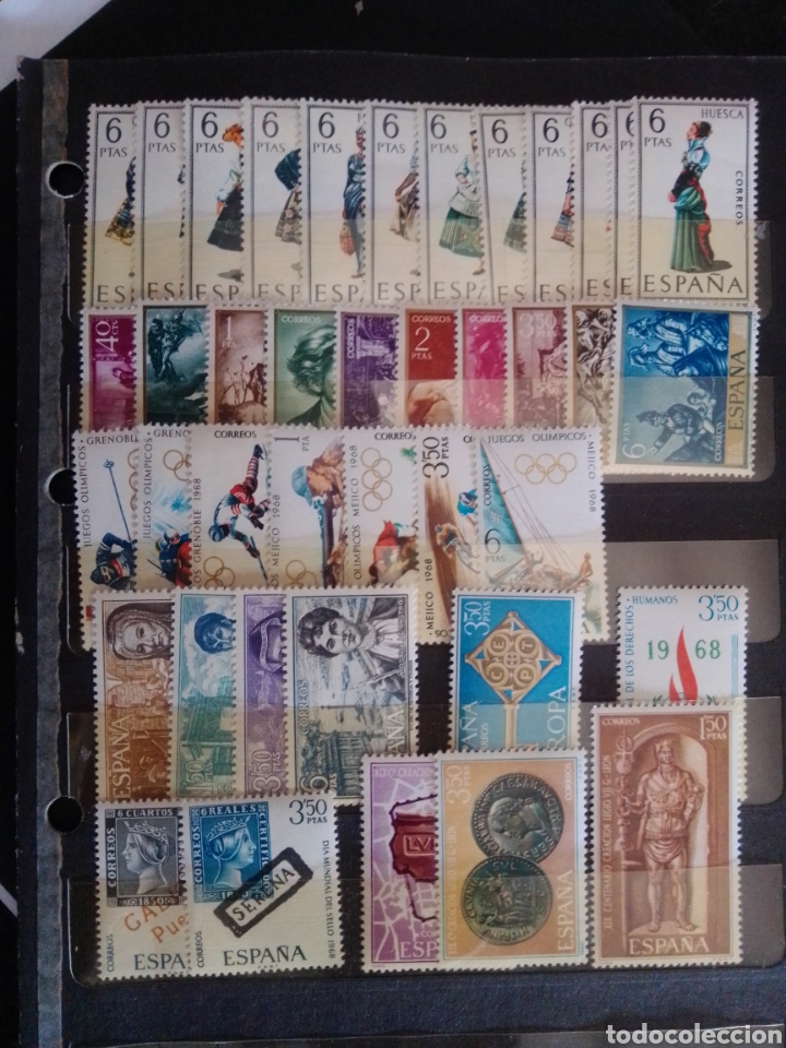 Sellos: ESPA&Ntilde;A. 2&ordm; CENTENARIO. A&Ntilde;O 1968 COMPLETO. MNH. PERFECTOS. - Foto 1