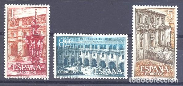 Sellos: ESPA&Ntilde;A SEGUNDO CENTENARIO SERIES N&ordm; 1322/24 ** MONASTERIO DE SAMOS - Foto 1