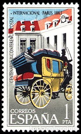 Sellos: ESPA&Ntilde;A SEGUNDO CENTENARIO SERIES N&ordm; 1508 ** UNION POSTAL INTERNACIONAL - Foto 1