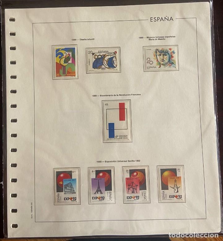 Sellos: Espa&ntilde;a a&ntilde;o completo 1989 con suplemento - Foto 1