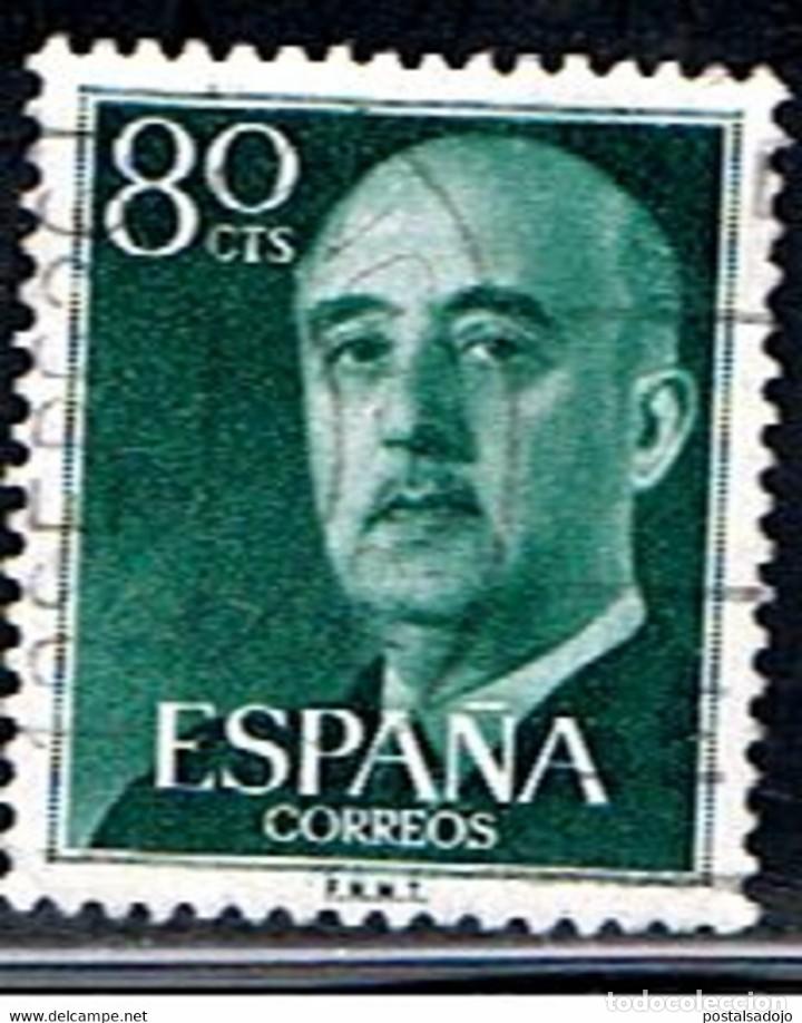 Sellos: ESPA&Ntilde;A // EDIFIL 1152 // 1955-56 ... USADO - Foto 1