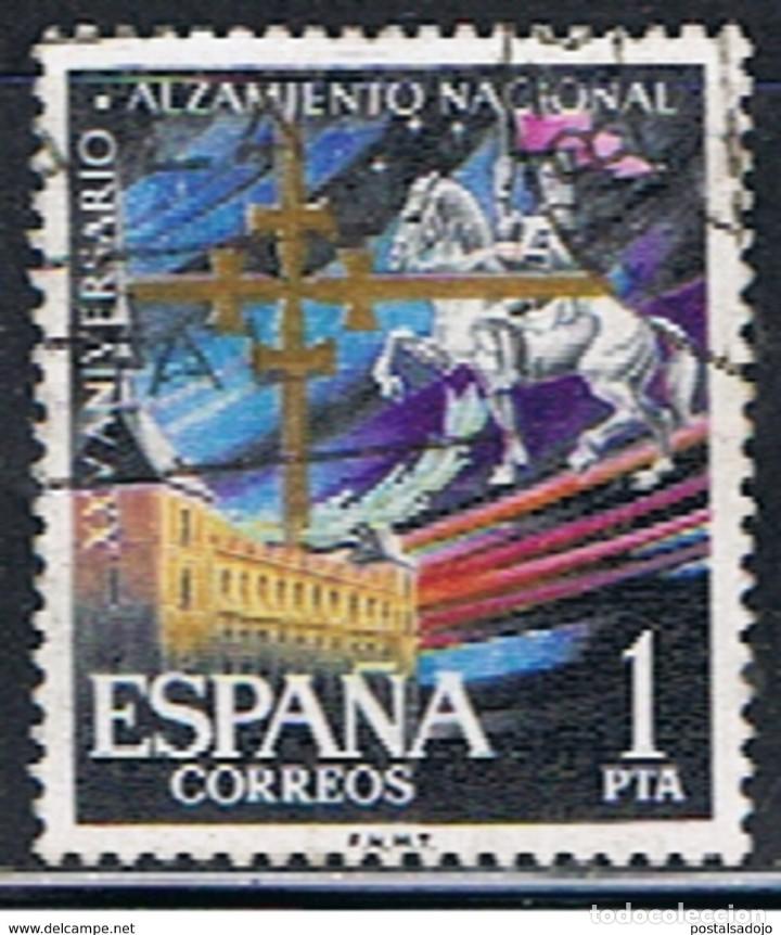 Sellos: ESPA&Ntilde;A // EDIFIL 1355 // 1961 ... USADO - Foto 1