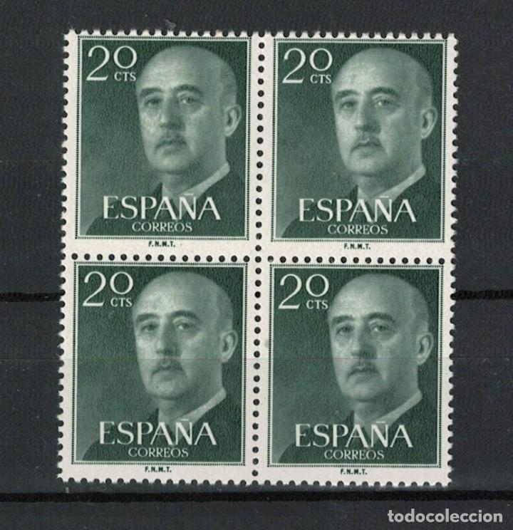 Sellos: R22.FR.5/ GENERAL FRANCO, EDIFIL 1145 ** - Foto 1