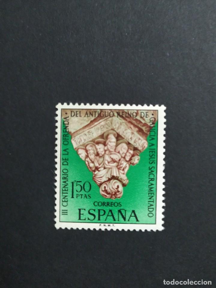 Sellos: ## Espa&ntilde;a nuevo 1969 Centenario ofrenda a Jes&uacute;s## - Foto 1