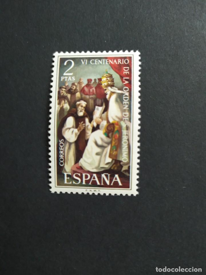 Sellos: ## Espa&ntilde;a nuevo 1973 Centenario de la orden san jeronimo ## - Foto 1