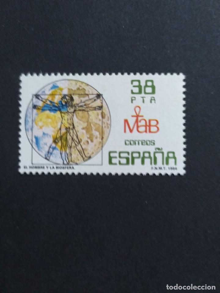 Sellos: ## Espa&ntilde;a nuevo 1984 Hombre y Biosfera## - Foto 1