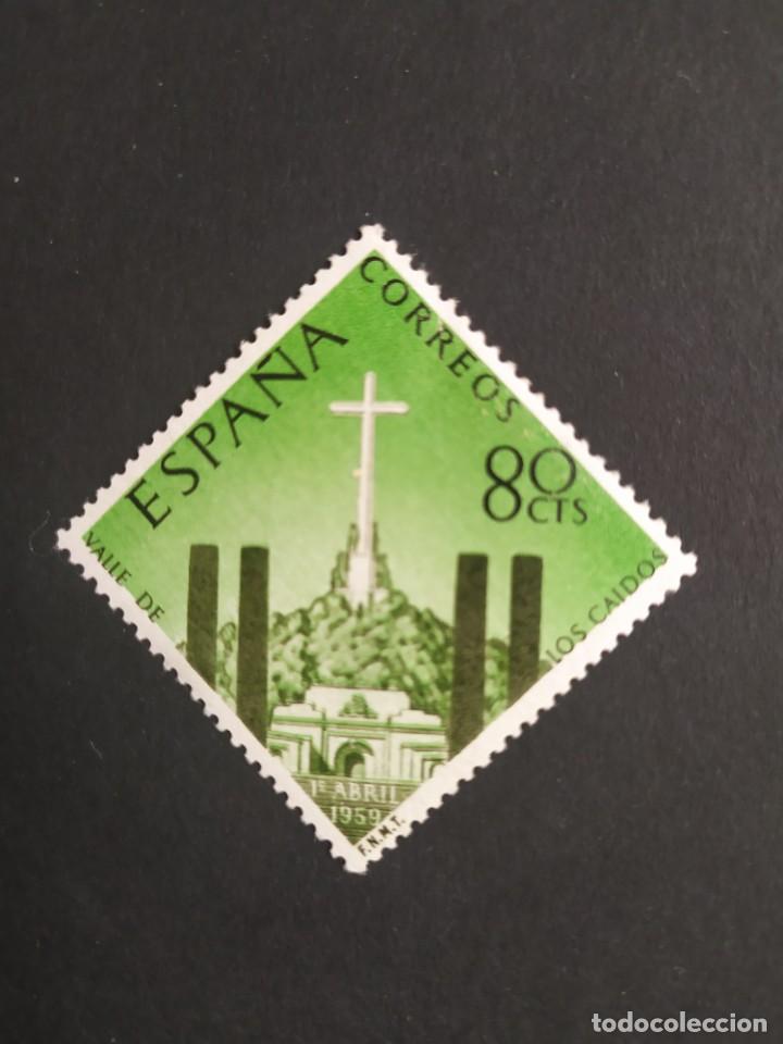 Sellos: ## Espa&ntilde;a nuevo 1959 Valle de los caidos ## - Foto 1