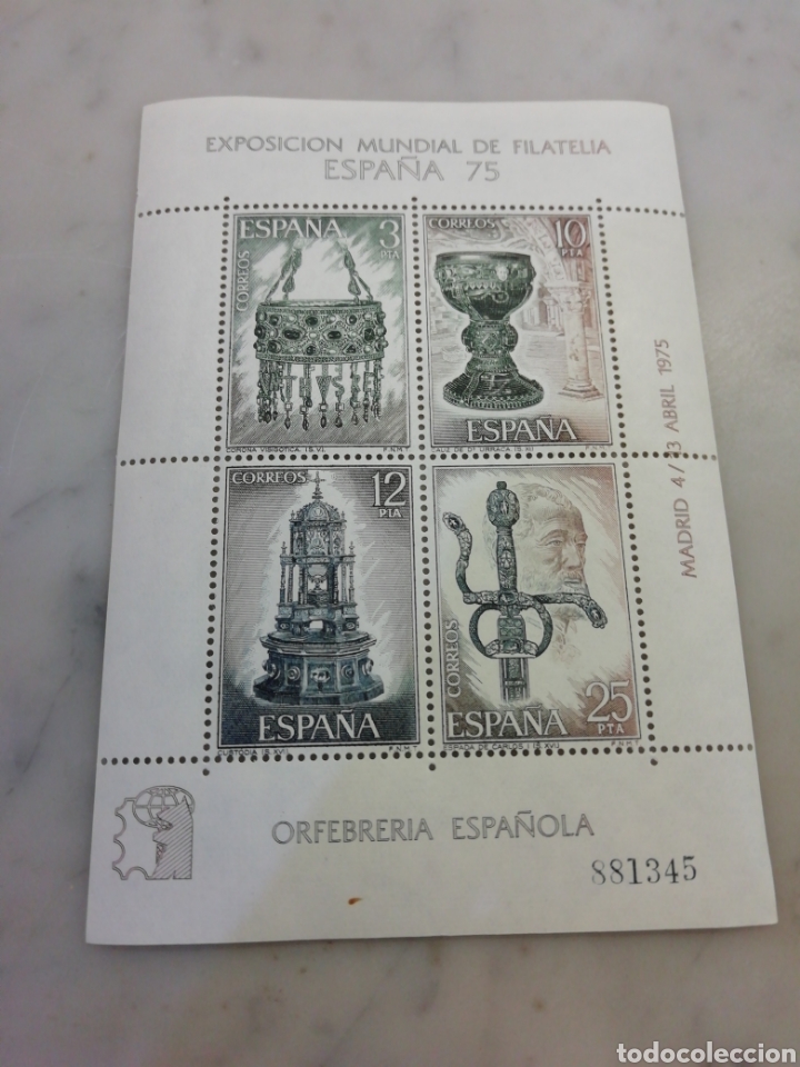 Sellos: Sellos orfebrer&iacute;a Espa&ntilde;ola