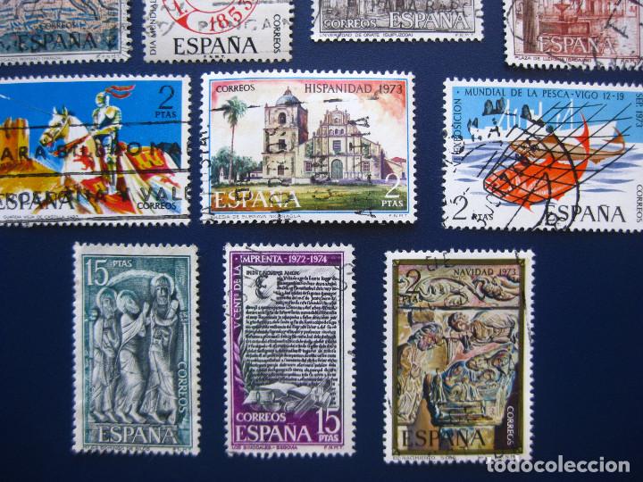 Sellos: SELLOS ESPA&Ntilde;A SEGUNDO CENTENARIO A&Ntilde;O 1973 LOTE DE 14 - Foto 4