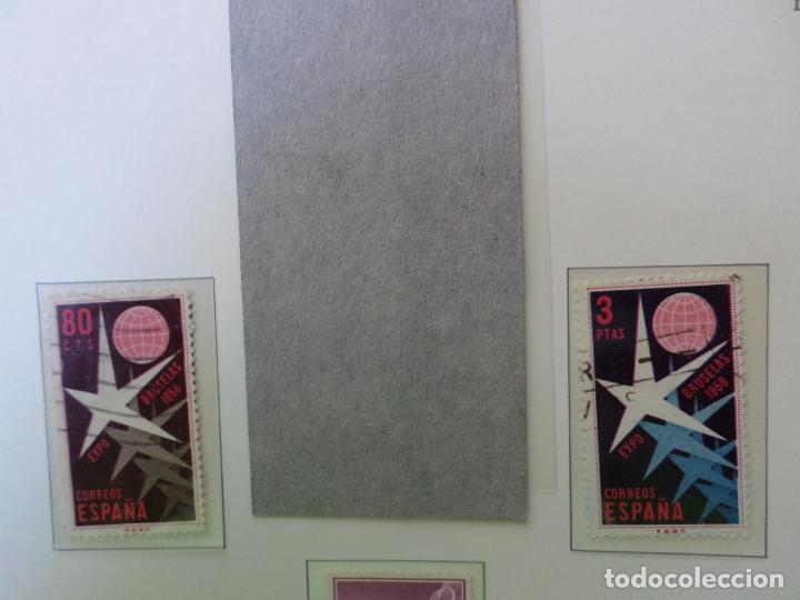 Sellos: 1958, exposicion de bruselas, edifil 1220/1 - Foto 1