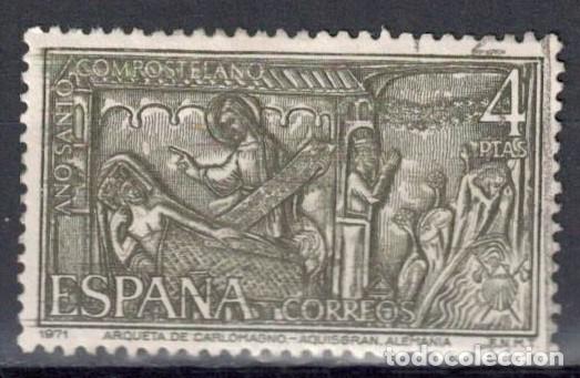 Sellos: ESPA&Ntilde;A 1971 EDIFIL 2013 - A&Ntilde;O SANTO COMPOSTELANO - Foto 1