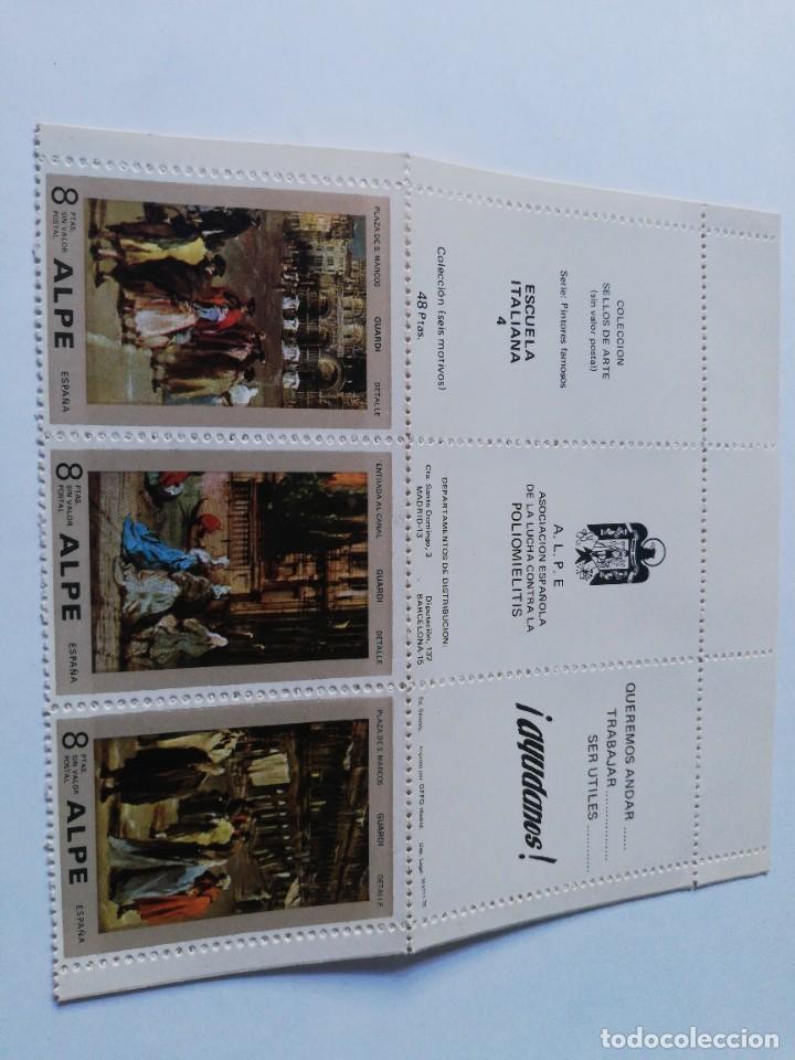 Sellos: Colecci&oacute;n Sellos de arte. A.L.P.E. - Foto 1
