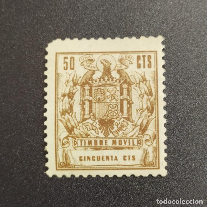 Sellos: ## Timbre movil 50 C&eacute;ntimos 2 ### - Foto 1