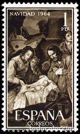 Sellos: ESPA&Ntilde;A SEGUNDO CENTENARIO SERIES N&ordm; 1630 ** NAVIDAD - Foto 1