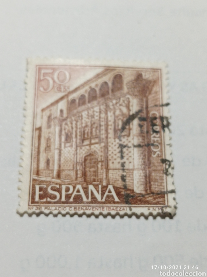 Sellos: Sello. Palacio de Benavente. - Foto 1