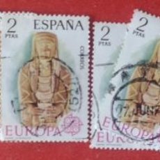 Sellos: 10 SELLOS USADOS ESPAÑA EUROPA 1974. Lote 300839838