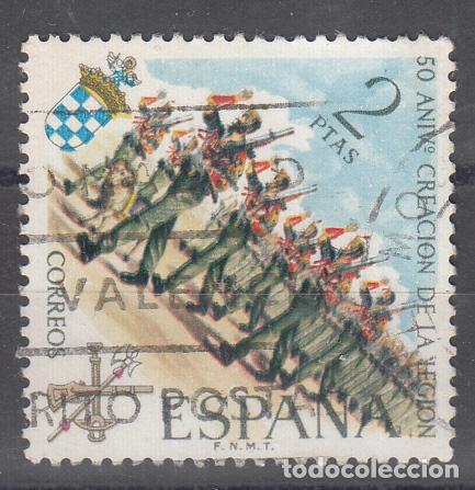 Sellos: EDIFIL 2044. L ANIVERSARIO DE LA LEGI&Oacute;N. USADO.1971.