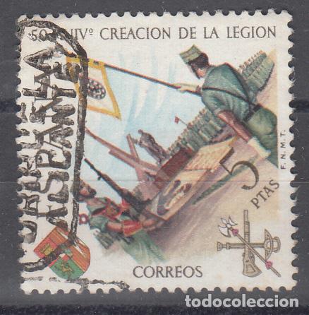 Sellos: EDIFIL 2045. L ANIVERSARIO DE LA LEGI&Oacute;N. USADO.1971.