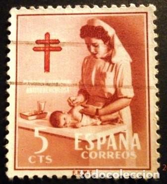 Sellos: SELLOS DE ESPA&Ntilde;A DE 1953. Pro Tuberculosos - Foto 1