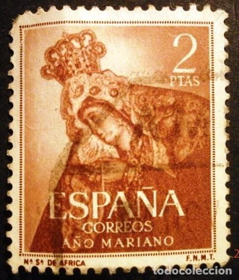Sellos: SELLOS DE ESPA&Ntilde;A DE 1954. A&ntilde;o Mariano - Foto 9