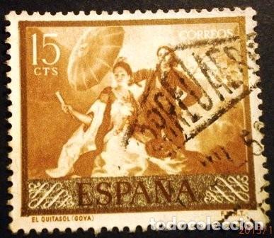 Sellos: SELLOS DE ESPA&Ntilde;A DE 1958. Goya - Foto 1
