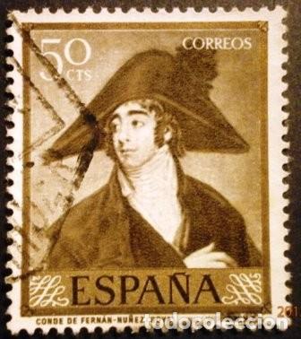 Sellos: SELLOS DE ESPA&Ntilde;A DE 1958. Goya - Foto 3