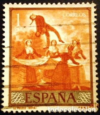 Sellos: SELLOS DE ESPA&Ntilde;A DE 1958. Goya - Foto 5