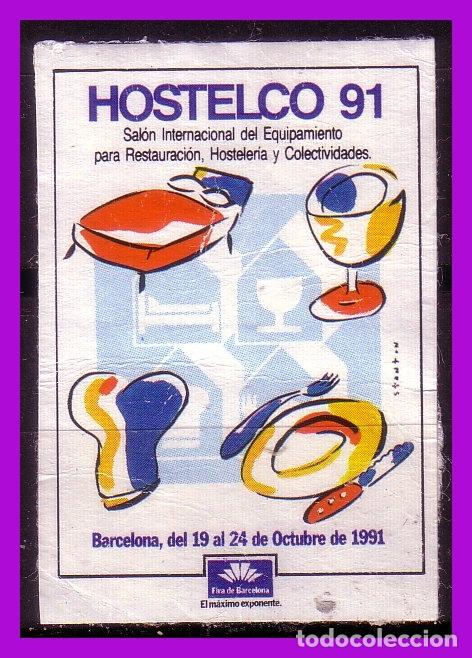Sellos: VI&Ntilde;ETAS, Barcelona, 1991 Hostelco 91 * * - Foto 1