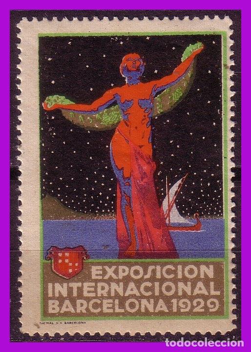 Sellos: VI&Ntilde;ETAS, 1929, Exposici&oacute;n Internacional de Barcelona * * - Foto 1