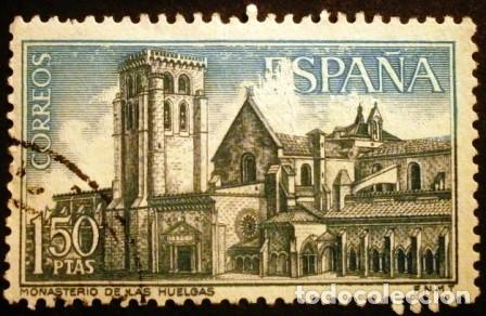 Sellos: SELLOS DE ESPA&Ntilde;A DE 1969. Monasterio de las Huelgas - Foto 1