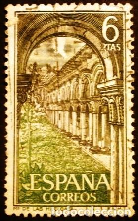 Sellos: SELLOS DE ESPA&Ntilde;A DE 1969. Monasterio de las Huelgas - Foto 2