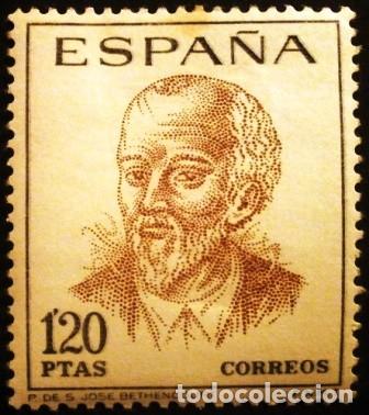Sellos: SELLOS DE ESPA&Ntilde;A DE 1967. Centenarios de celebridades - Foto 1