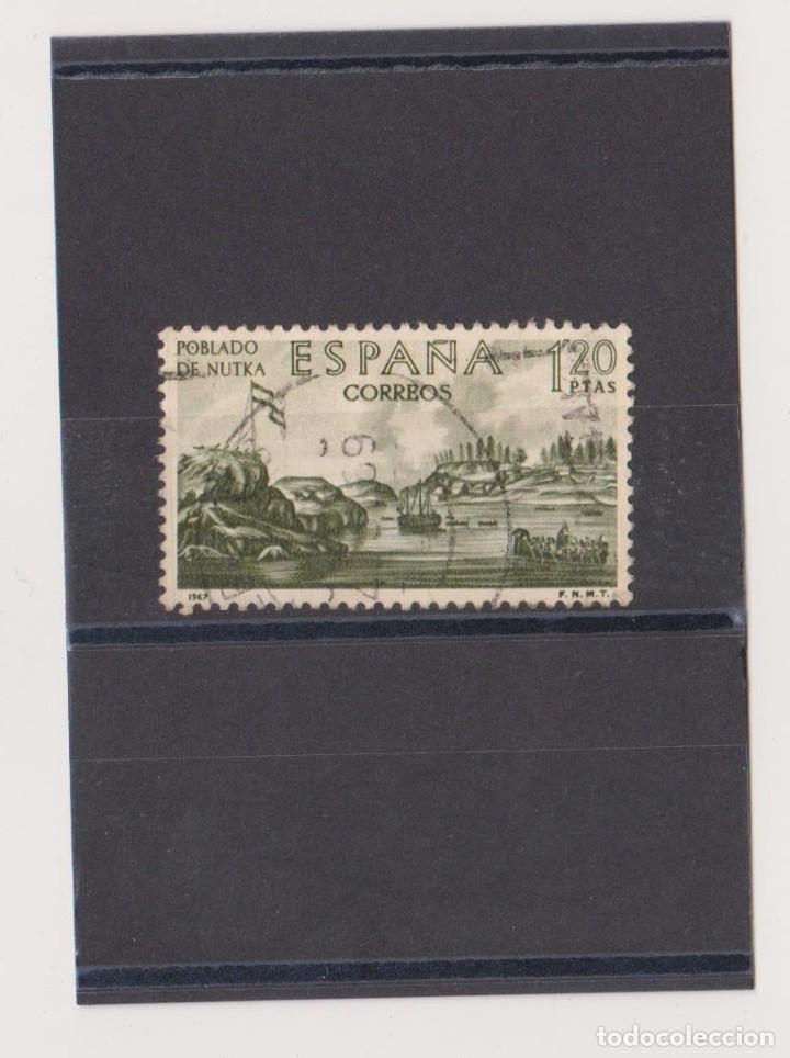 Sellos: ESPA&Ntilde;A 1,20 PTAS POBLADO NUTKA 1967. - Foto 1