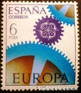 Sellos: SELLOS DE ESPA&Ntilde;A DE 1967. Europa-CEPT - Foto 2