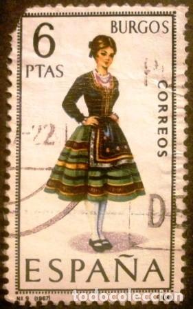 Sellos: SELLOS DE ESPA&Ntilde;A DE 1967. Trajes t&iacute;picos espa&ntilde;oles - Foto 7