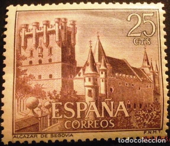 Sellos: SELLOS DE ESPA&Ntilde;A DE 1966. Castillos de Espa&ntilde;a - Foto 2