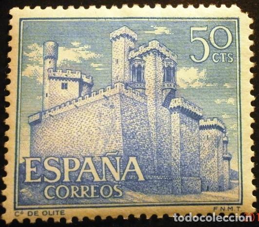 Sellos: SELLOS DE ESPA&Ntilde;A DE 1966. Castillos de Espa&ntilde;a - Foto 4